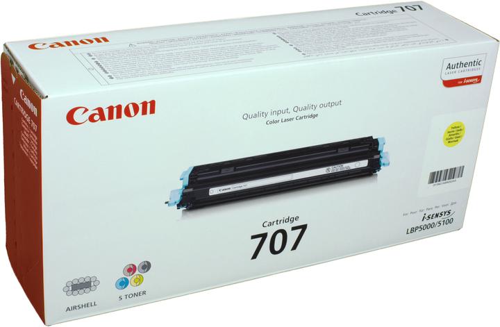 Actual product image Canon 707y (Y)