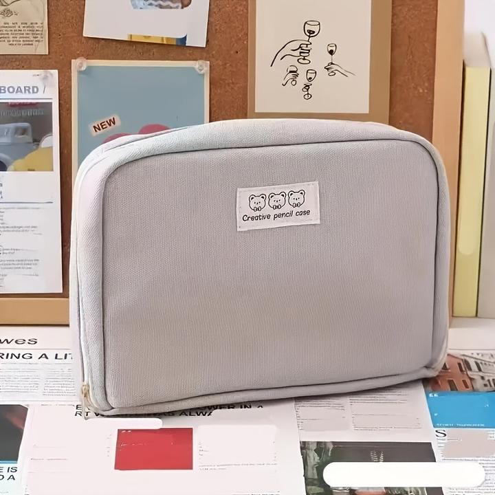 Produktbild Only-Bags.Store Grosses Fassungsvermögen Federmäppchen für Primar-und Sekundarstufe Studenten, Lernen