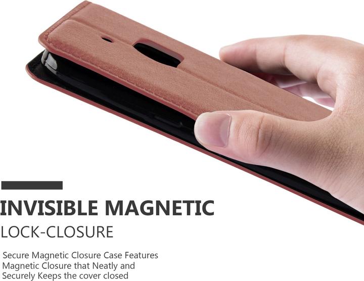 Immagine prodotto Cadorabo Copertina magnetica invisibile per libri (HTC One M10)