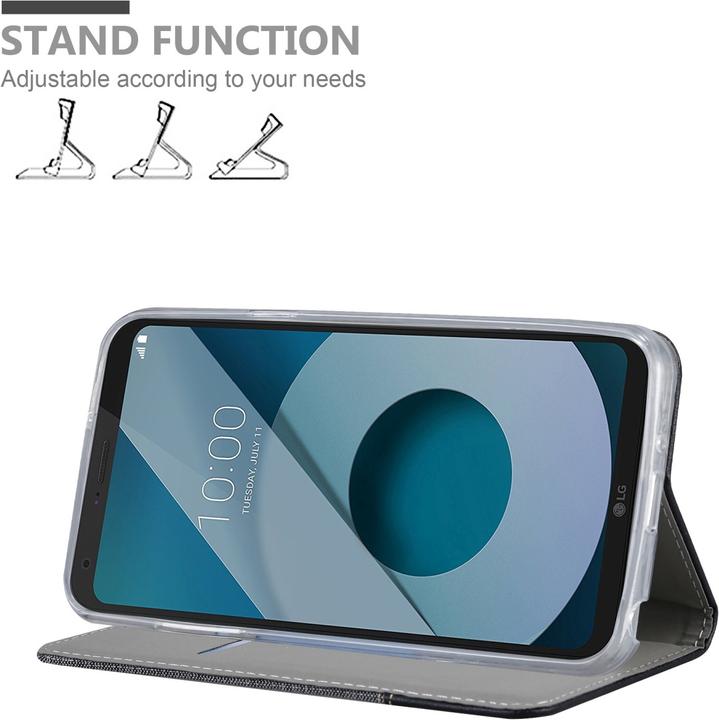 Produktbild Cadorabo Book Jeans Optik Hülle (LG Q6)