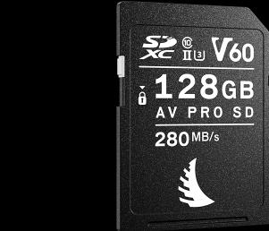 Image du produit Angelbird AV PRO V60 (128 Go, SDXC, U3, UHS-II)