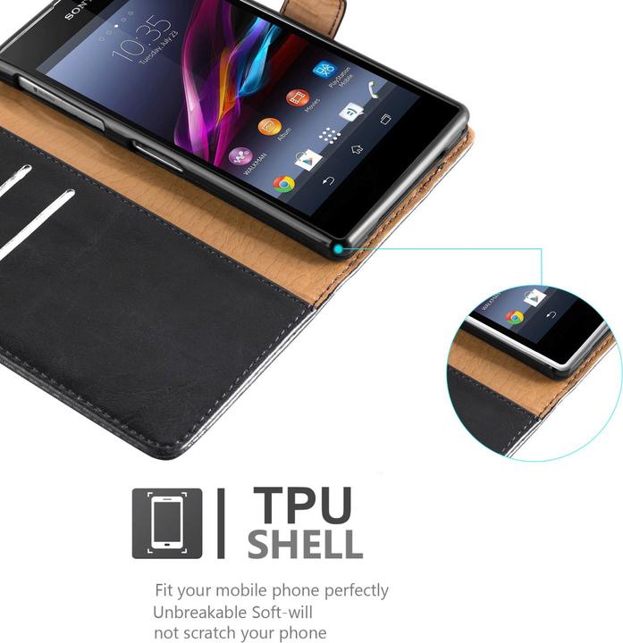 Immagine prodotto Cadorabo Custodia Luxury Book (Sony Xperia Z)