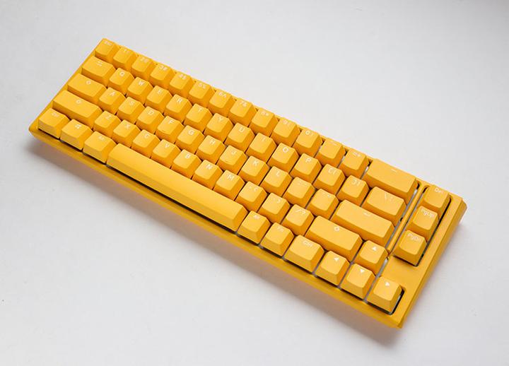 Produktbild Ducky One 3 Yellow SF Gaming Tastatur, RGB LED - MX-Red (US) (US, Kabelgebunden)