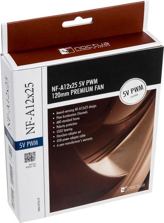 Image du produit Noctua NF-A12 PWM (120 mm, 1 x)