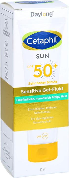 Produktbild Daylong Cetaphil Sensitive Gel (Sonnengel, SPF 50+, 50 ml)