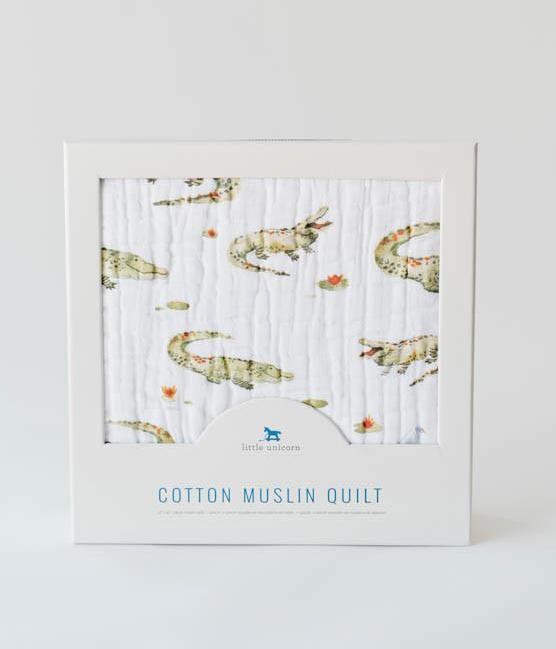 Produktbild little unicorn Cotton Muslin Quilt (120 x 120 cm)