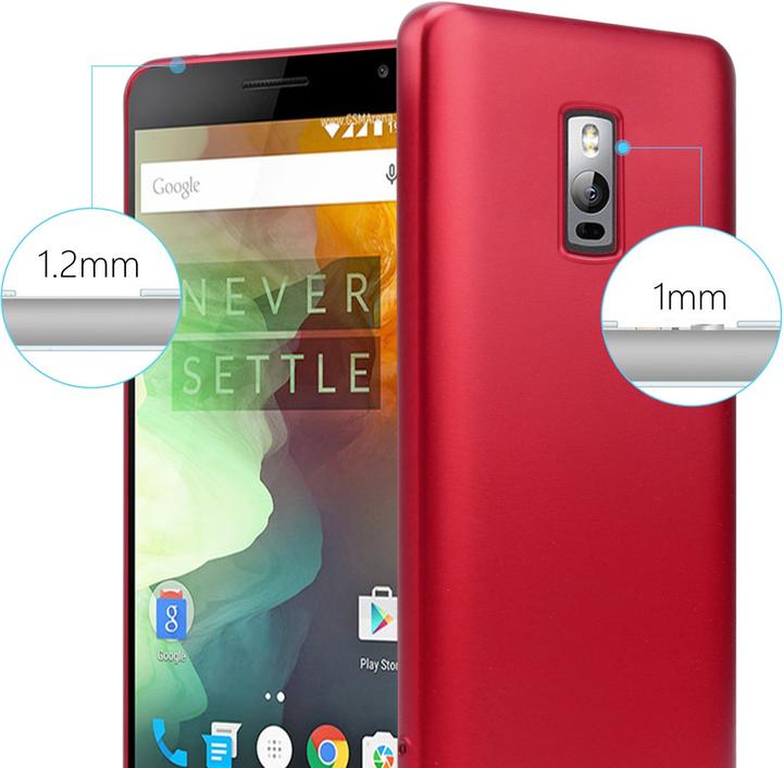 Immagine prodotto Cadorabo Custodia TPU Matt Metallic (OnePlus X)