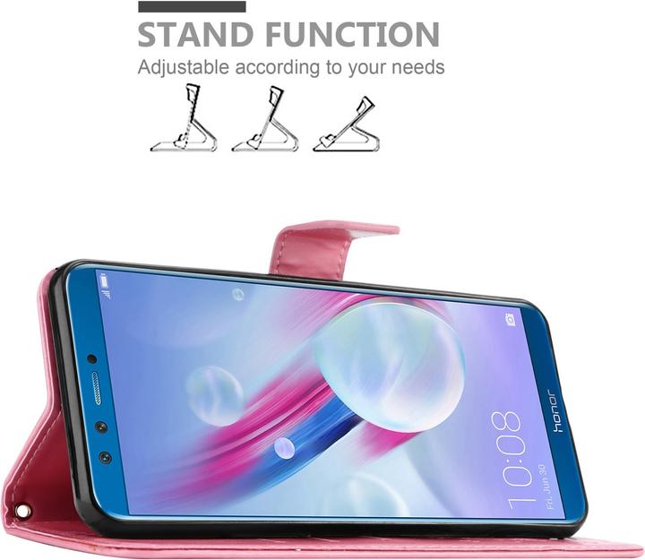 Actual product image Cadorabo Flower Book Cover (Honor 9X Lite)