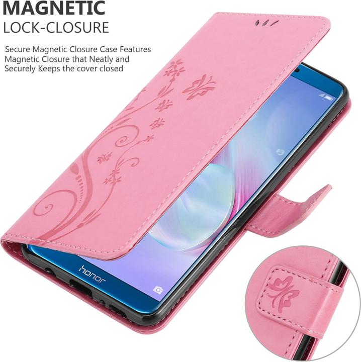 Actual product image Cadorabo Flower Book Cover (Honor 9X Lite)