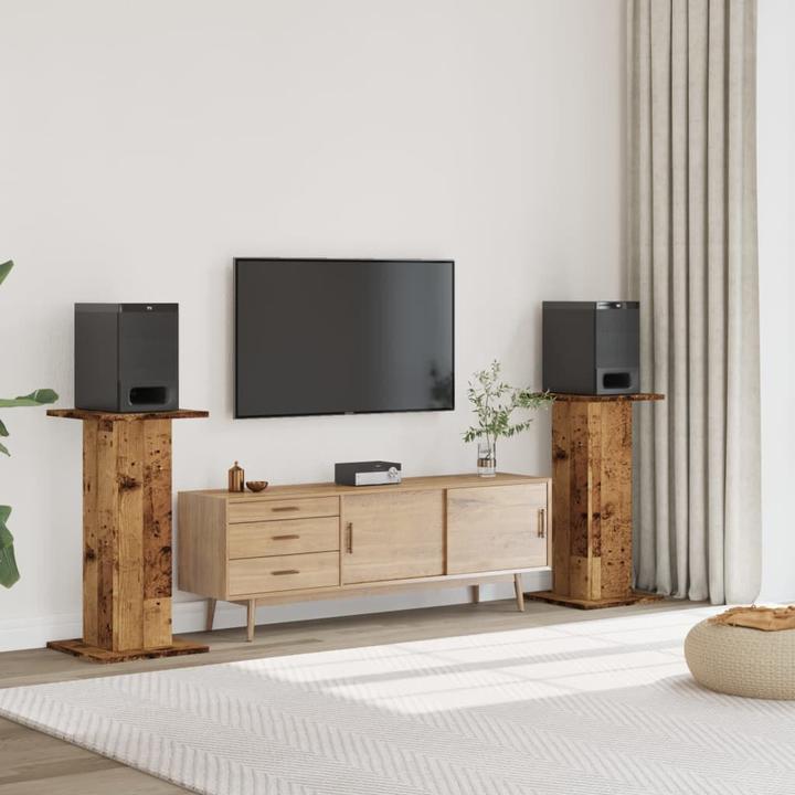 Produktbild VidaXL Lautsprecherständer 2 Stk. -Optik 30 x 30 x 80 cm (1 Paar, Ständer)