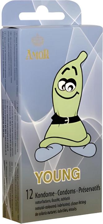 Produktbild Amor Young» 12 Jugendkondome für den schlanken Penis (12 Stk.)