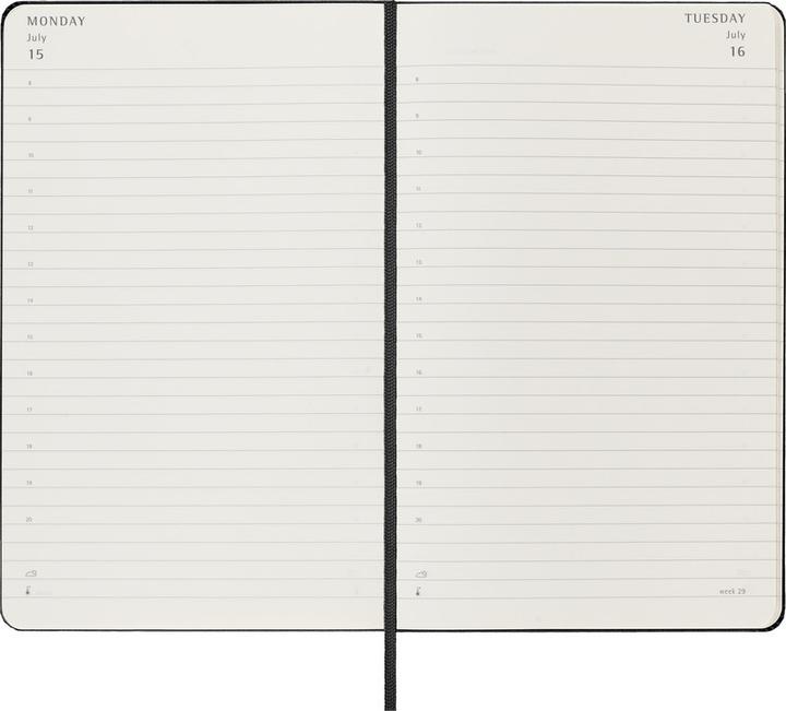Image du produit Moleskine Agenda d'affaires Daily (13 x 21 cm, Anglais)