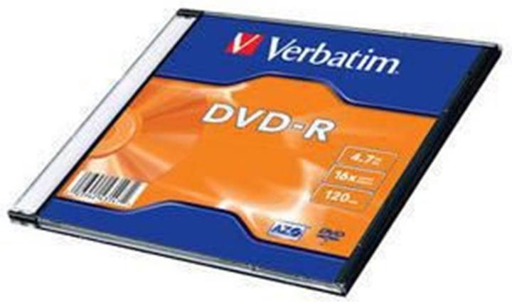 Image du produit Verbatim DVD-R Slim 4.7Gb (1 x)