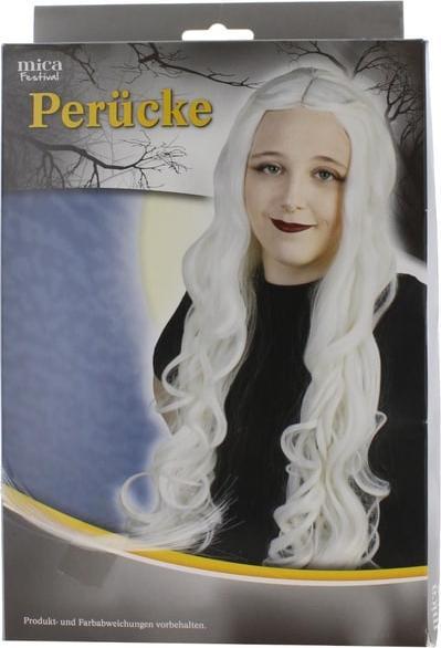 Actual product image MICA Festival Long hair wig - white - for ladies