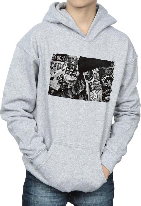 Image du produit AC/DC Sweat à capuche pour garçons de la collection Badges And Posters (152, 158)