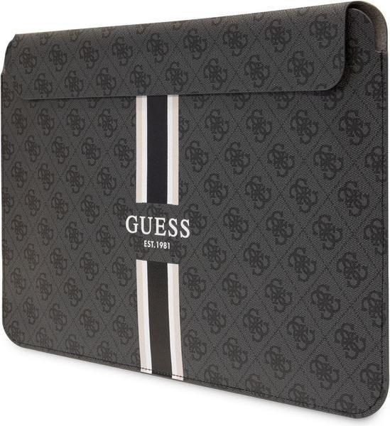 Image du produit Guess PU 4G imprimé bande ordinateur housse 16" noir (16", Universel)
