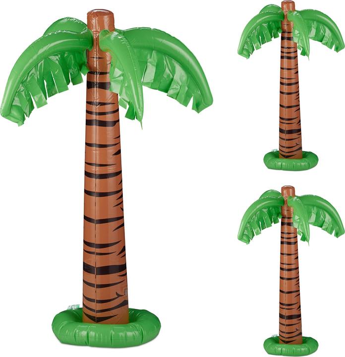 Image du produit Relaxdays 3x palmiers-gonflables