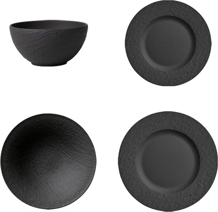 Produktbild Villeroy & Boch Manufacture Rock (4 Stück)
