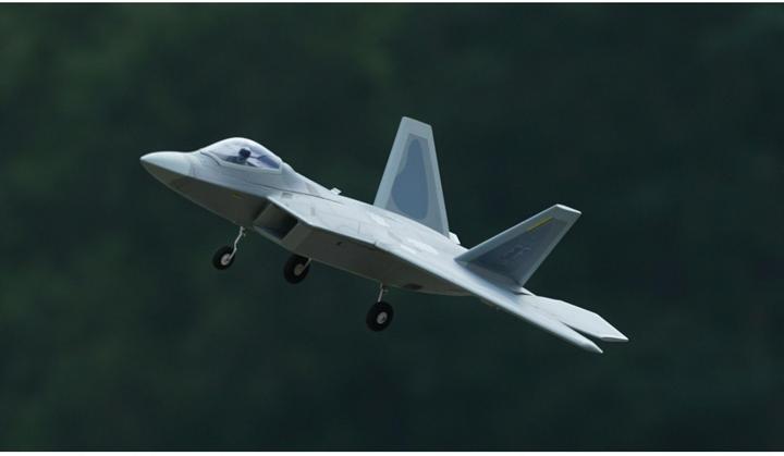 Productafbeelding Amewi Waaier Jet XFly F-22 Raptor, 40 mm Twin (Jet)