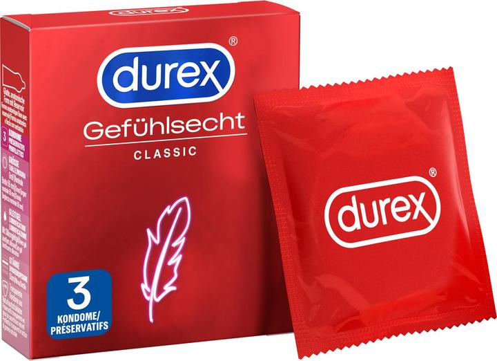 Image du produit Durex Gefühlsecht Classic (3 pcs)