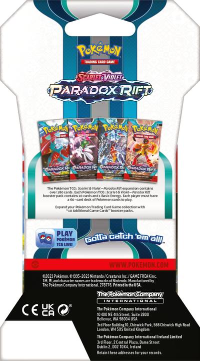 Productafbeelding Pokémon Paradox Rift (Engels, Booster Pack)