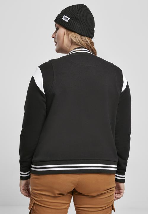 Produktbild Urban Classics Ladies Organic Inset College Sweat Jacket (S)