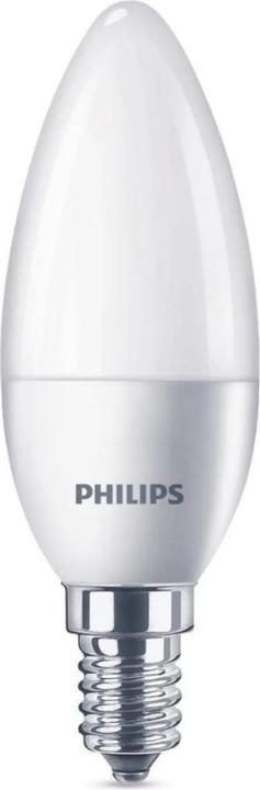 Philips LED Kerzenlampe (E14, 4.90 W, 470 lm, 1 x, F)