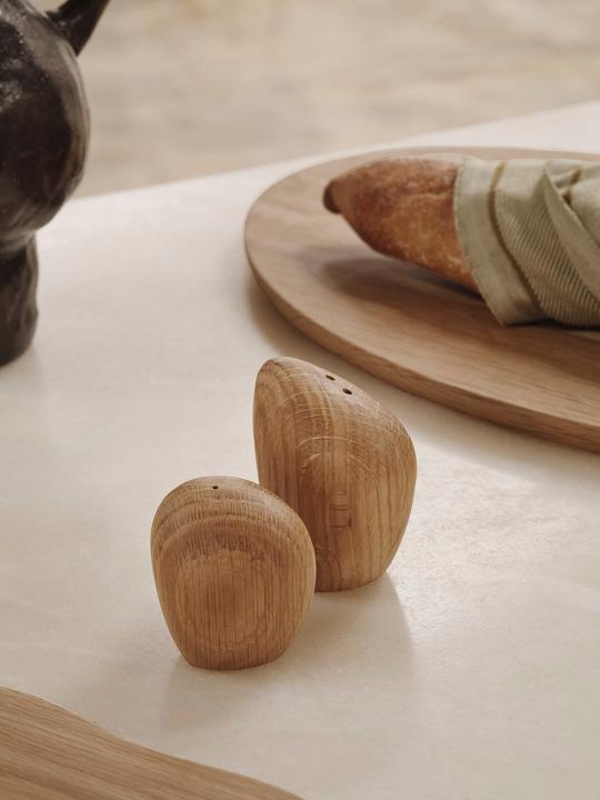 Actual product image Ferm Living Cairn Salt and Pepper Shakers (Pepper, Salt)