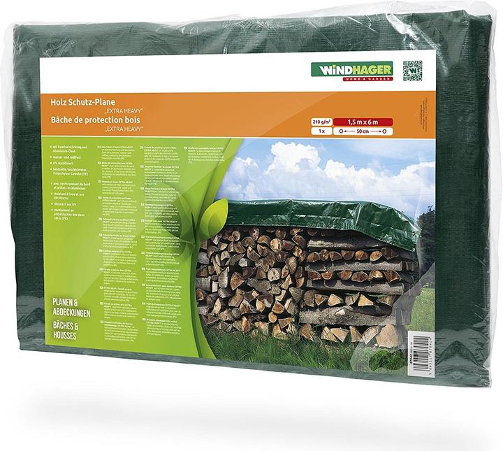 Produktbild Windhager Holz Schutz-Plane Extra Heavy (1.5 x 6 m)