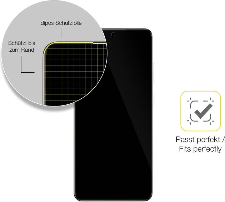 Produktbild Dipos 3D Full Cover Schutzfolie (1 Stück, Xiaomi Redmi 12 5G)