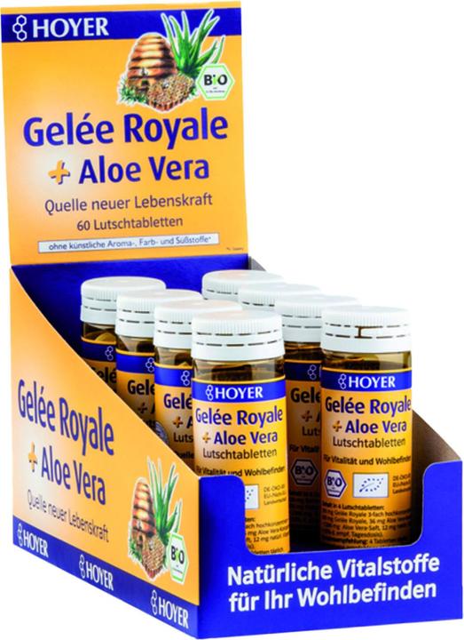 Produktbild Hoyer Gelée Royale & Aloe Vera (60 Stück, Tabletten, 30 g)