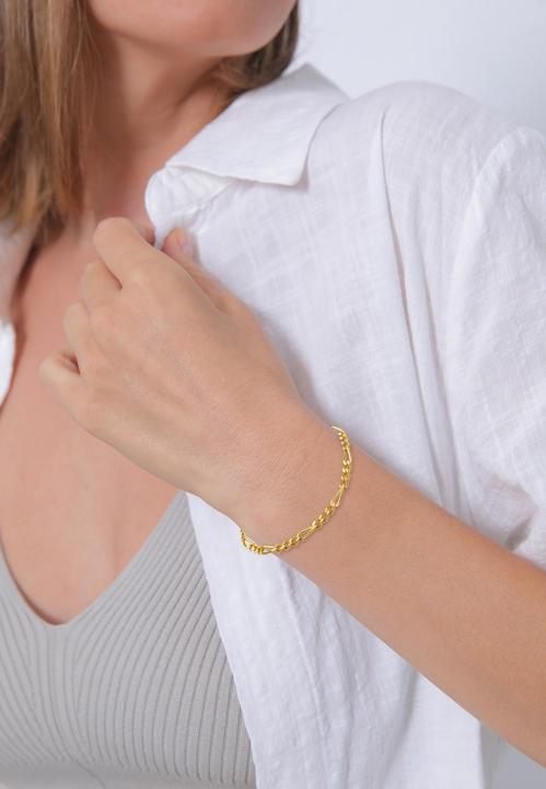 Actual product image Elli Basic bracelet, Figaro (16 cm, 925 sterling silver)