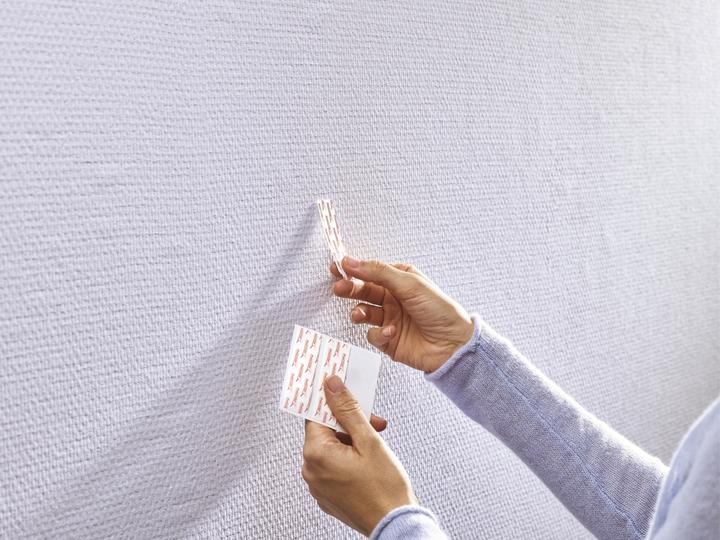 Actual product image tesa Adhesive nail wallpaper & plaster height adjustable