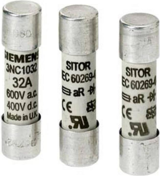 Actual product image Siemens SITOR SICHERUNG 32A 600V (Cylinder fuse, 32 A)