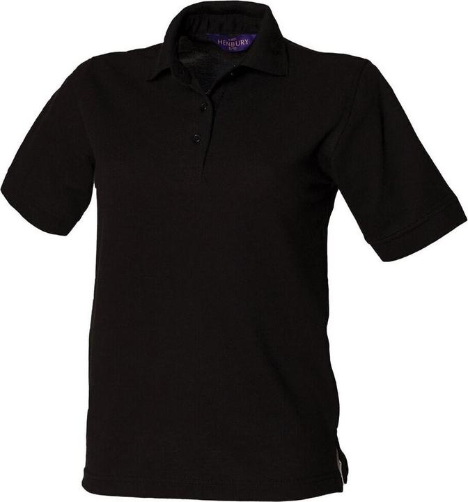 Actual product image Henbury Womens/Ladies Pique Polo Shirt (42 D)