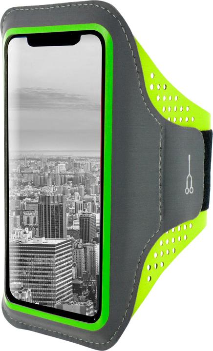 Image du produit Mobiparts Comfort Fit Sport Armband Apple iPhone XR Neon Green