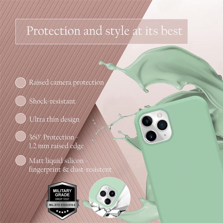 Image du produit Cadorabo TPU Liquid Silicone Case Cover (Apple iPhone 11 Pro)
