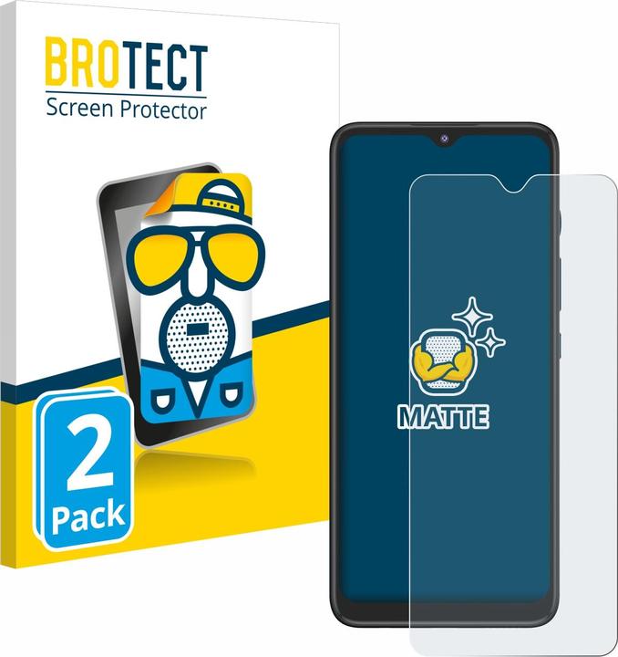 Image du produit BROTECT Film de protection antireflet Protection d'écran mat (2 pièce(s), Motorola Moto G50)