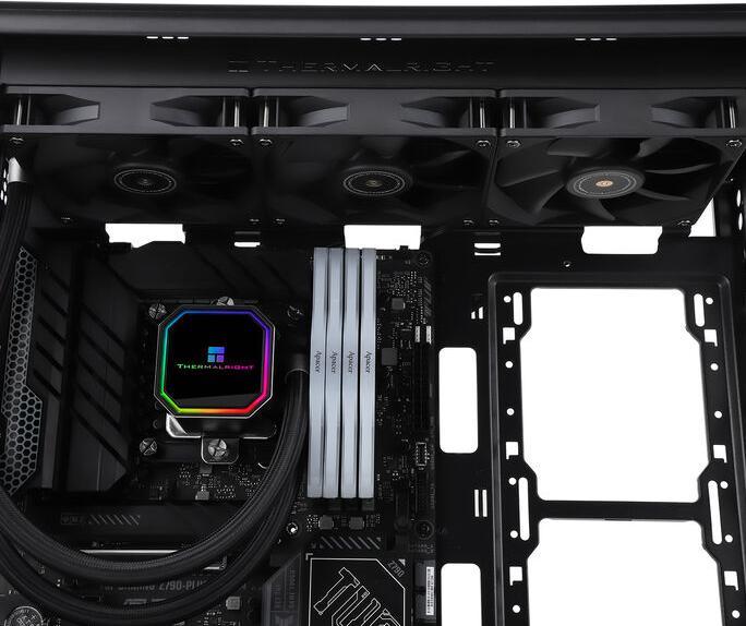 Produktbild Thermalright Frozen Prism 360 BLACK Complete Water Cooling, RGB - 360 mm, schwarz