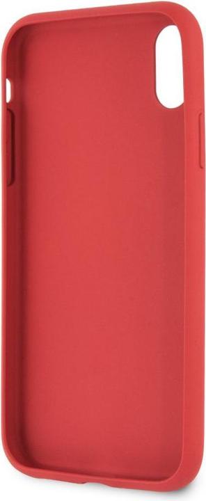 Actual product image Guess iPhone XR Debossed PU Leather Hard Case Peony (Apple iPhone XR)