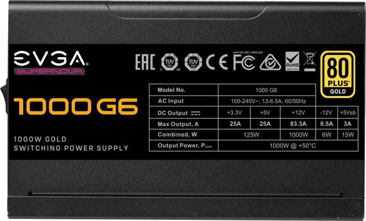 Immagine prodotto EVGA SuperNova 6 (1000 W)