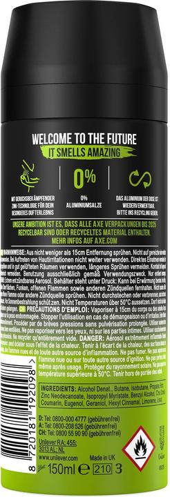 Produktbild AXE Deo Spray Epic Fresh 150 ml (Spray, 150 ml)