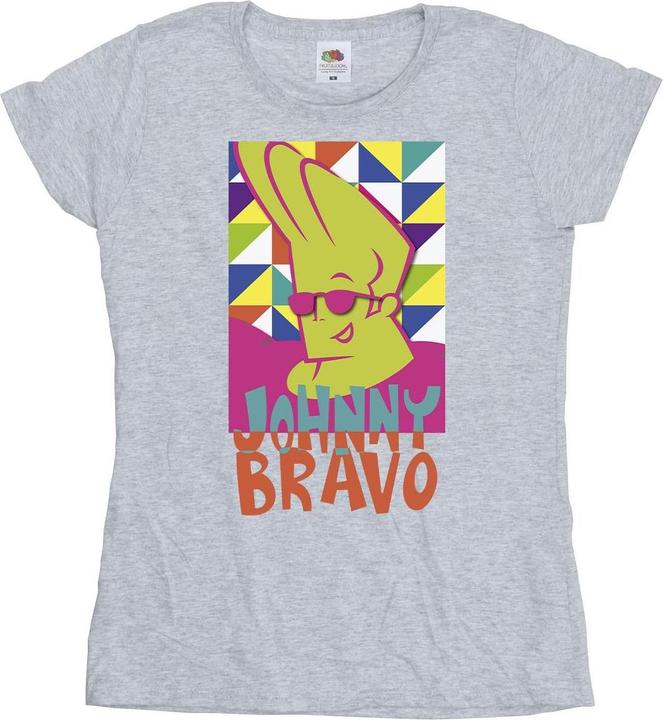 Produktbild Johnny Bravo Multi Triangles Pop Art TShirt (XL)