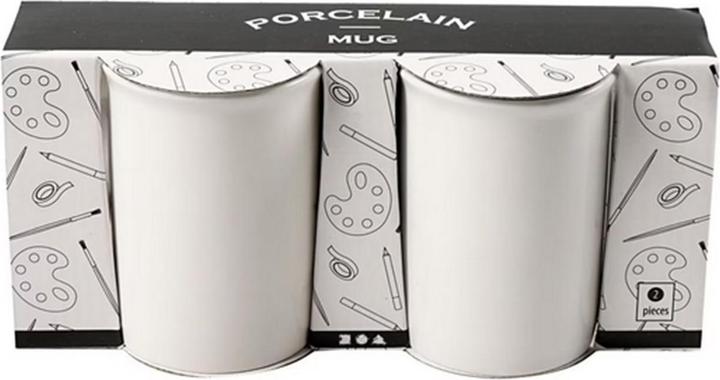 Creativ Company Porzellantasse 2 Stück (1932 ml, 2 x)