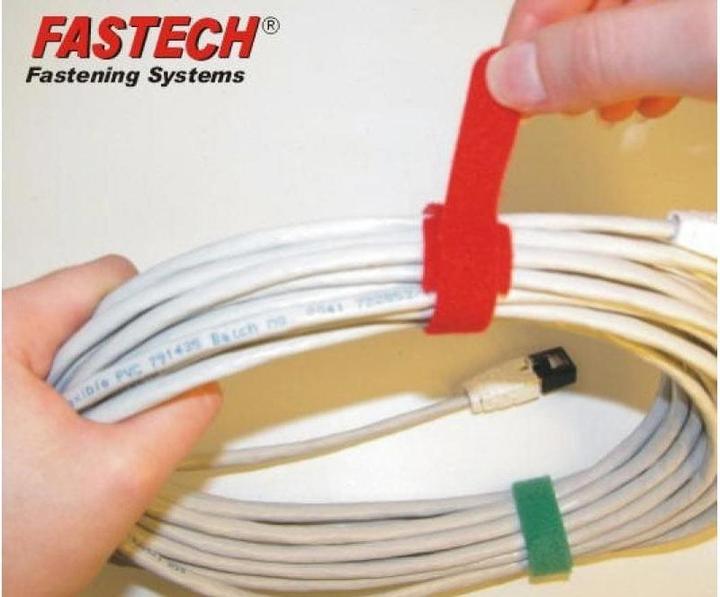 Produktbild Fastech ETK-3-1 Cabel Strap, gelb (Klettkabelbinder, 150 mm, 100 Stk.)
