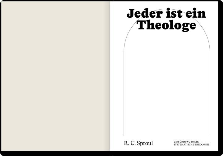 Actual product image Jeder ist ein Theologe (German, R.C. Sproul, 2024)