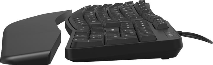 Actual product image Hama EKC-400 with palm rest, black (DE, Cable)