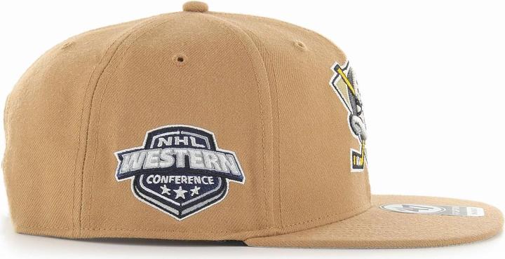 Immagine prodotto 47 Brand Cappellino Snapback - Sure Shot Anaheim Ducks Camel Beige