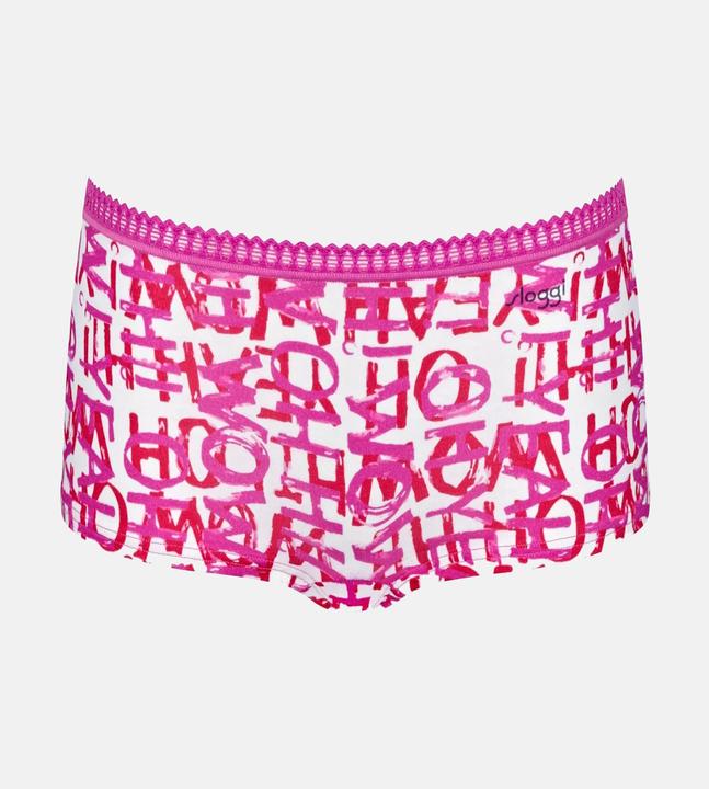 Produktbild Sloggi Unterhose GO CRUSH SHORT Panty 3er Pack (XS, 3er Pack)
