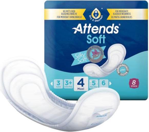 Produktbild Attends Soft 4 Super Einlagen (46 x, Normal)